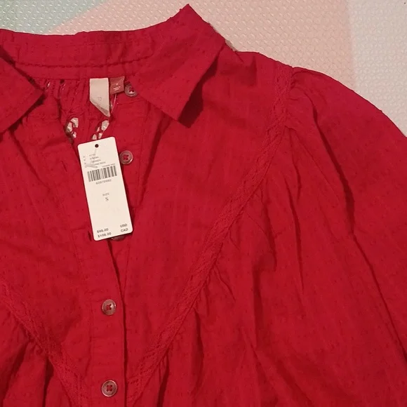 Anthropologie Top size Small - Picture 5 of 7